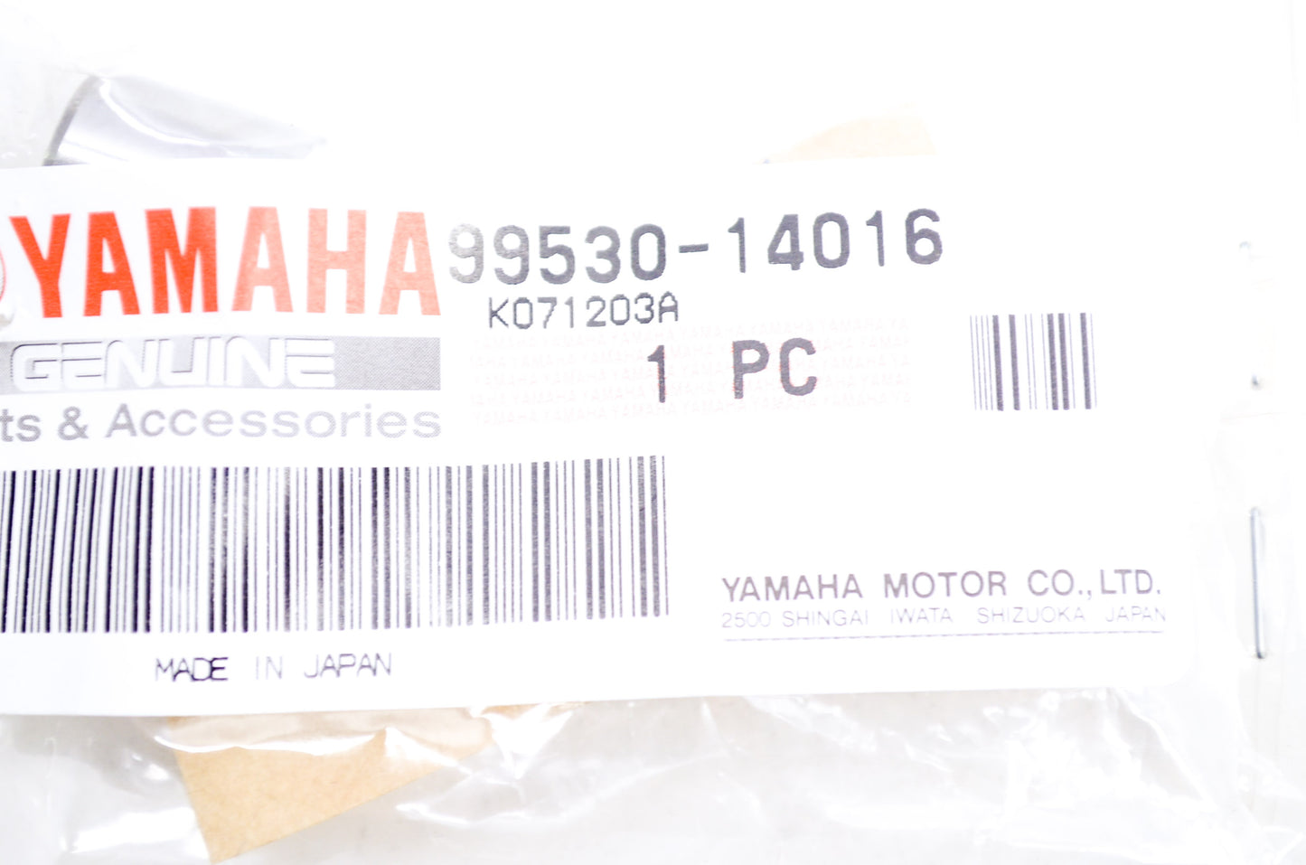 New OEM Yamaha Dowel Pin NOS