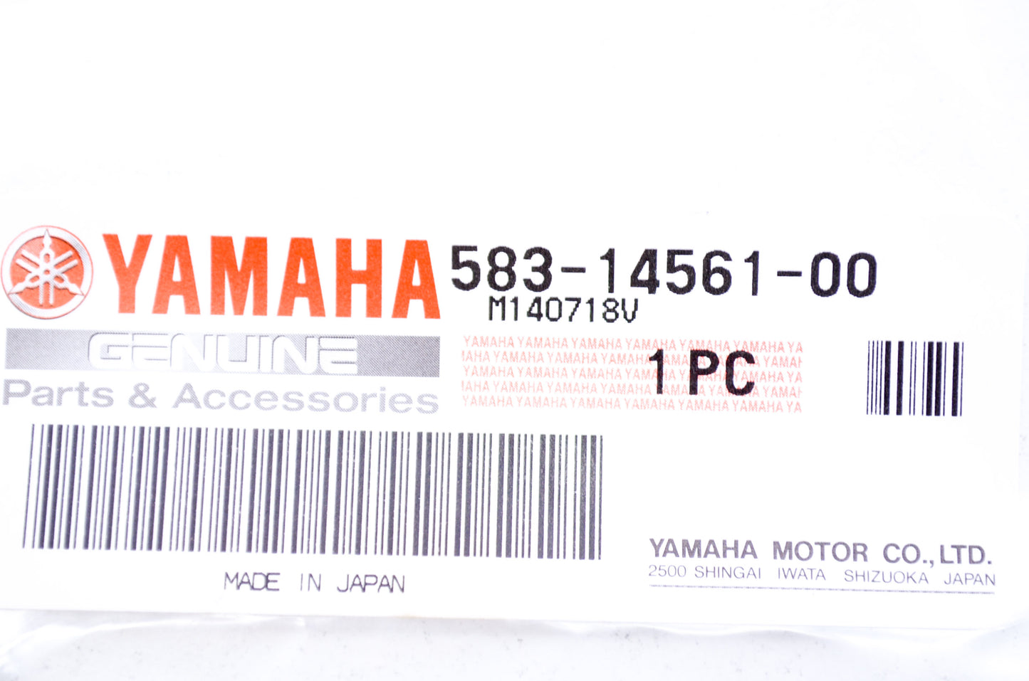 OEM Yamaha 583-14561-00-00 O-Ring Qty 2 NOS