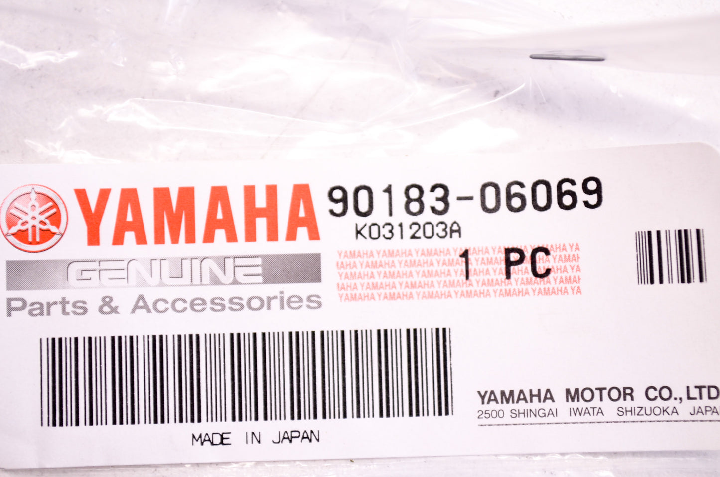 OEM Yamaha 90183-06069-00 Spring Nut Qty 3 NOS