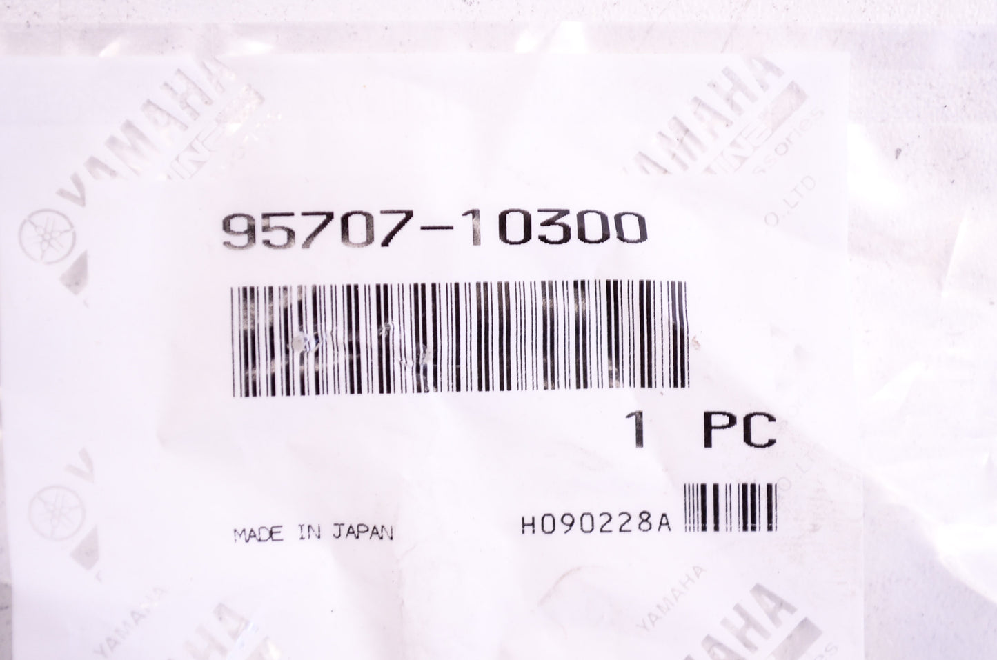 OEM Yamaha 95707-10300-00 Nylon Nut