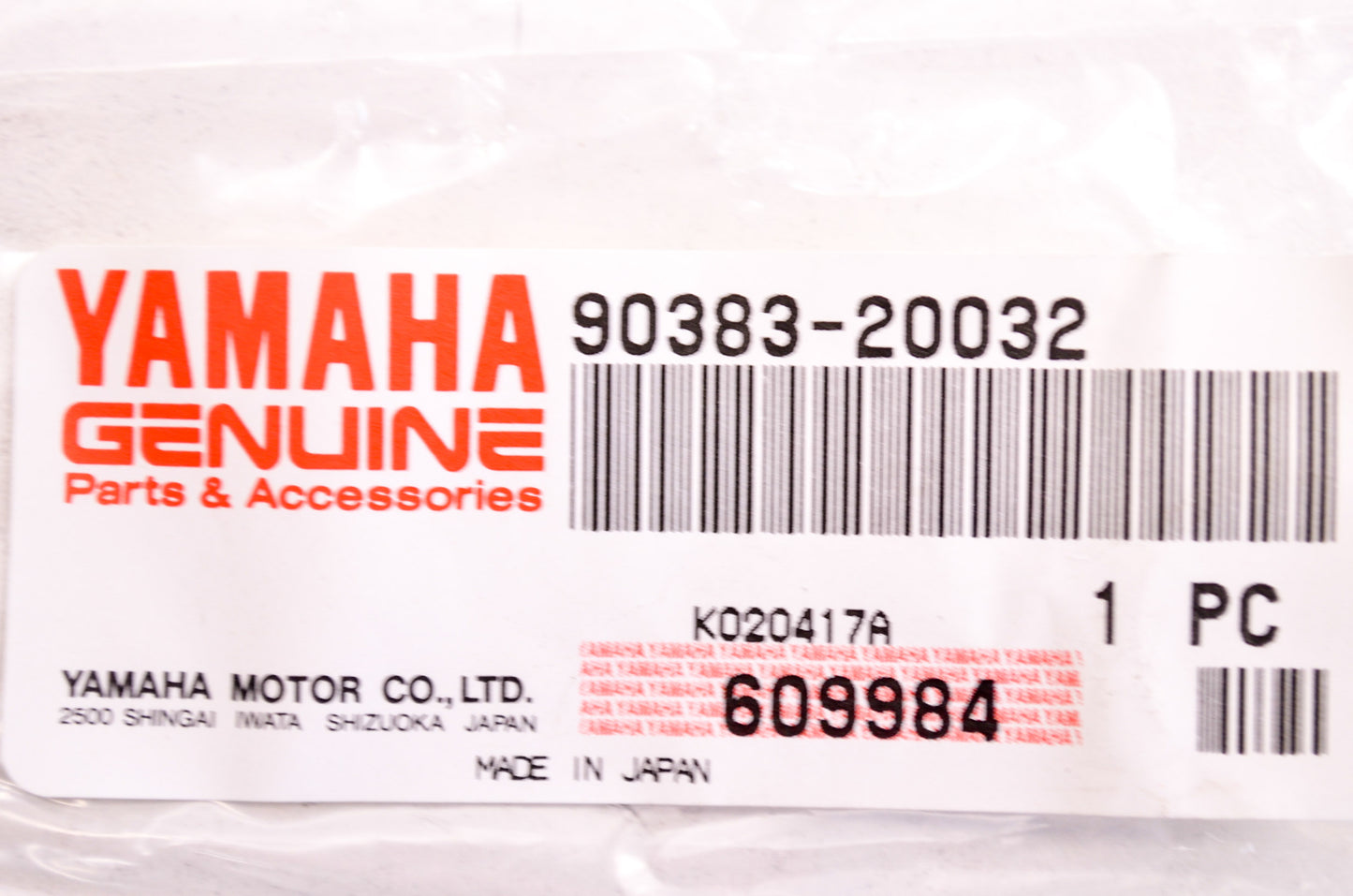 OEM Yamaha 90383-20032-00 Formed Bushing