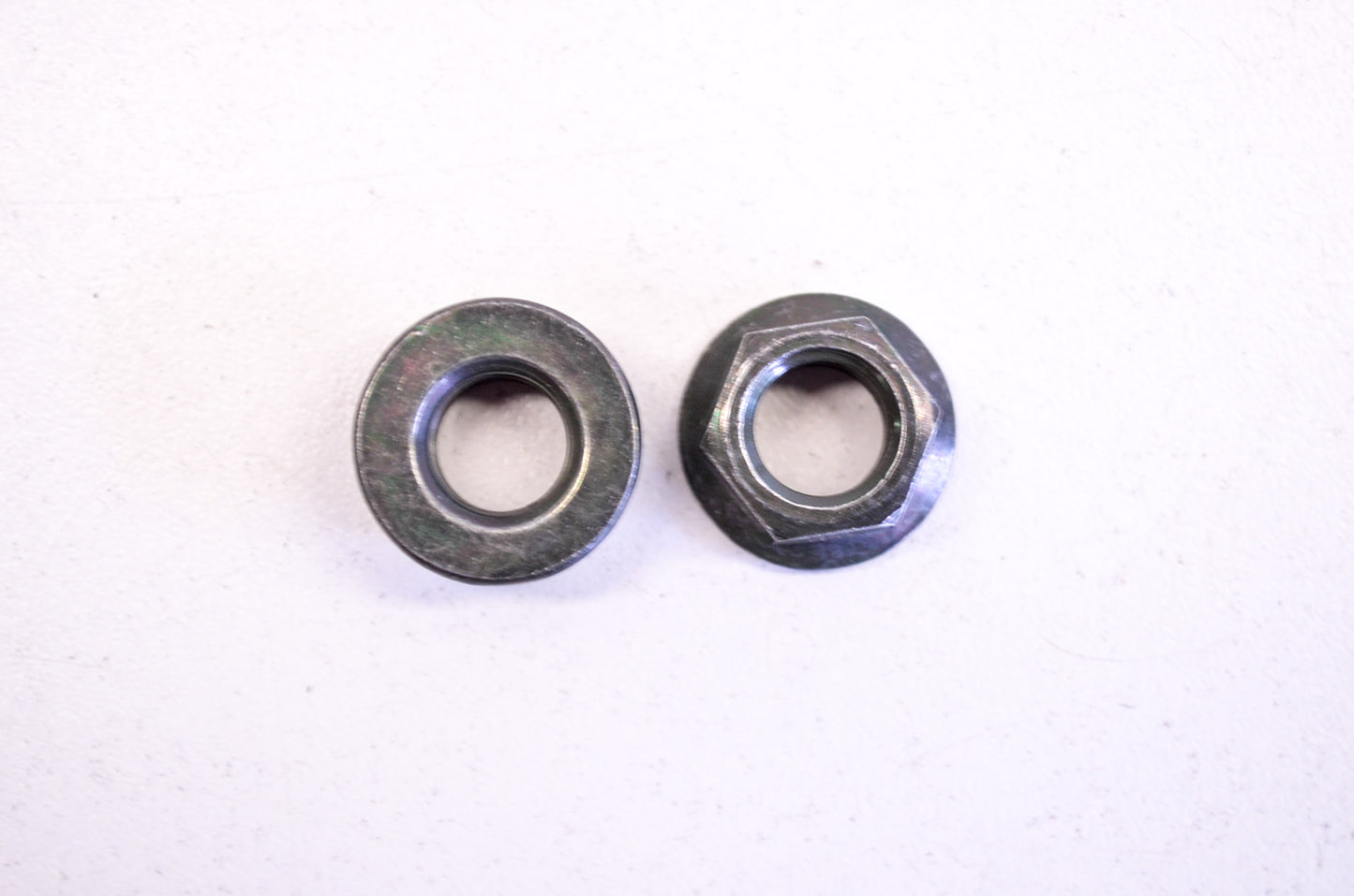 OEM Yamaha 95707-10500-00 Flange Nut (8AB) Qty 2 NOS