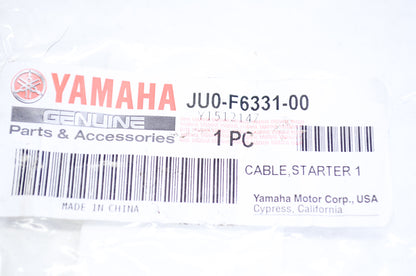 OEM Yamaha JU0-F6331-00-00 Starter Cable 1 NOS