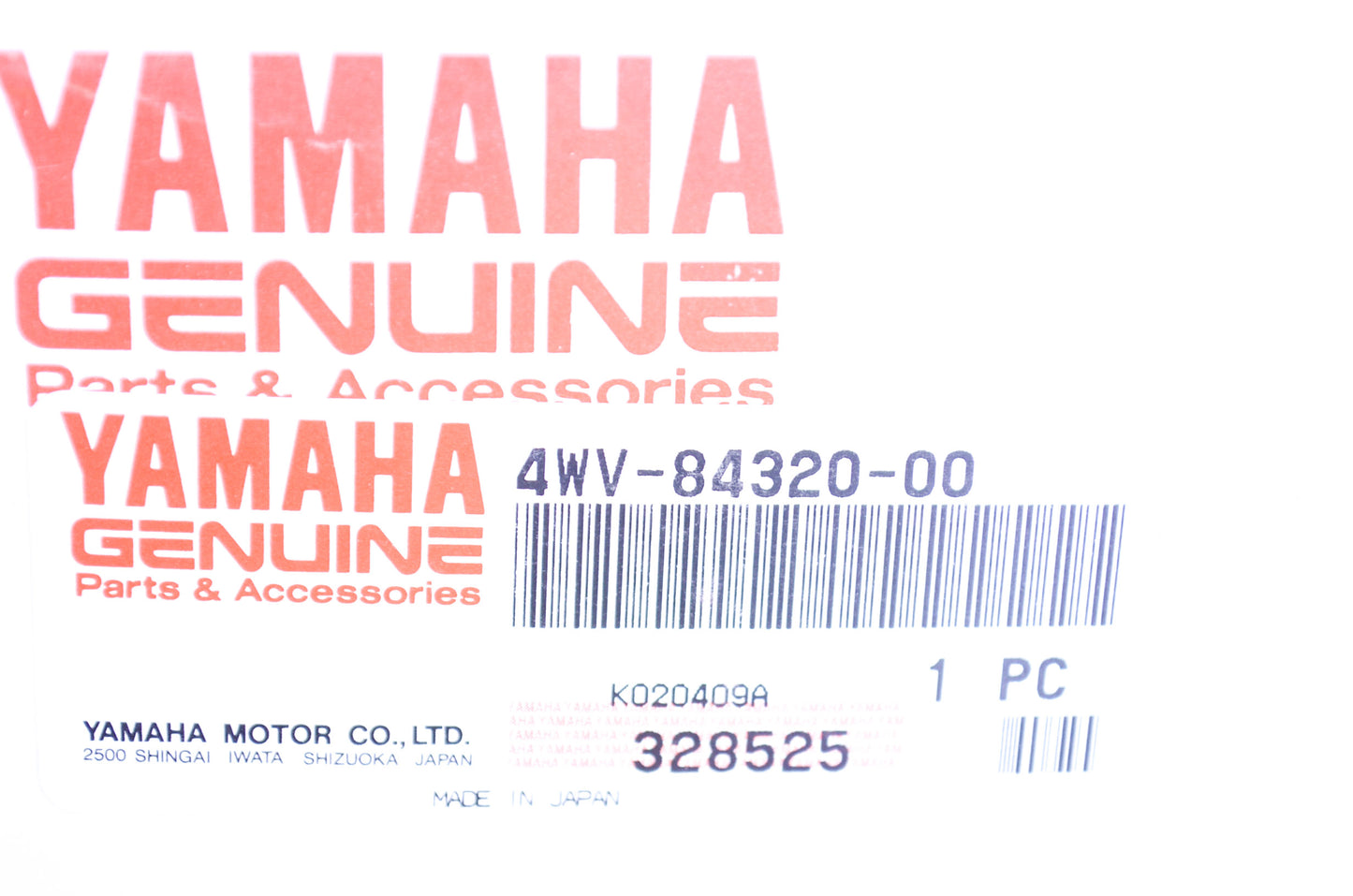 OEM Yamaha 4WV-84320-00-00 Lens Assembly NOS