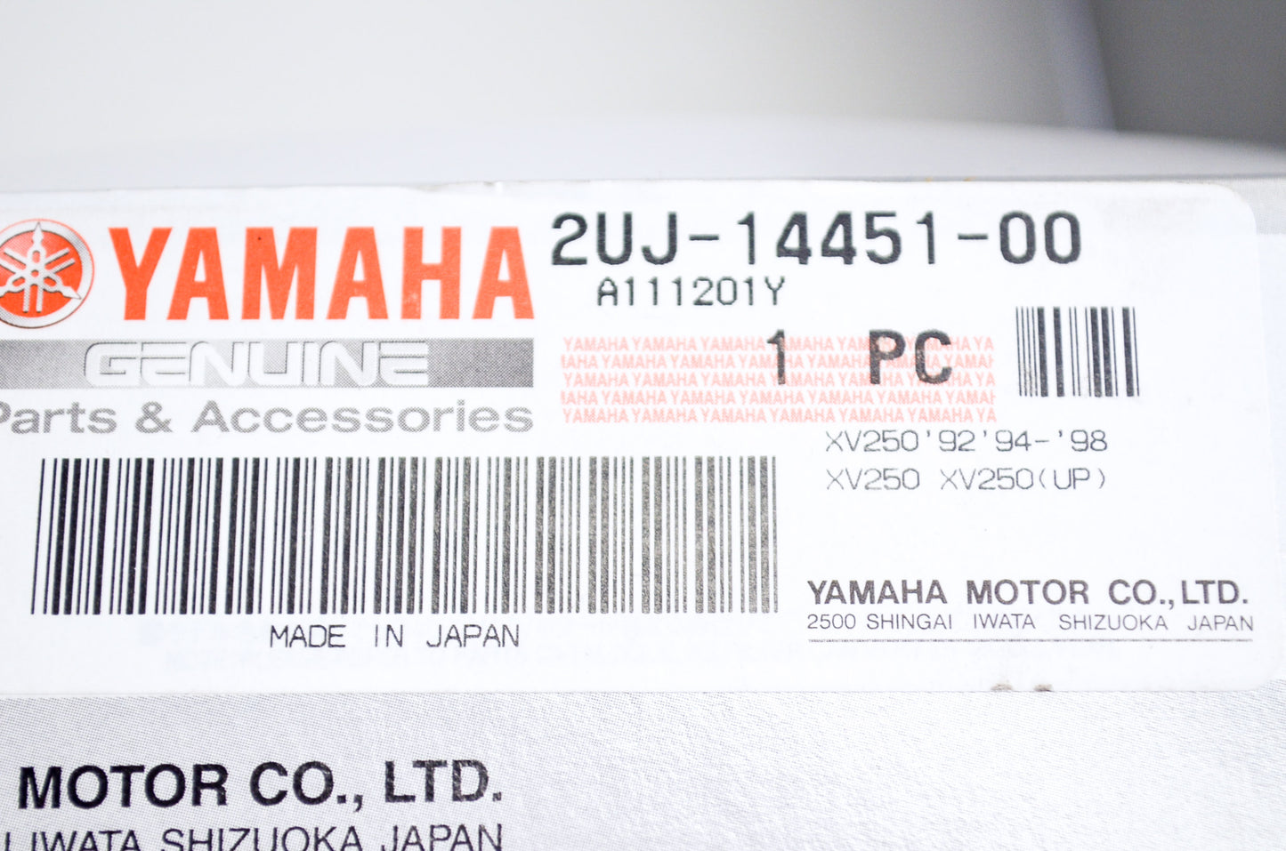 OEM Yamaha 2UJ-14451-00-00 Air Cleaner Element NOS