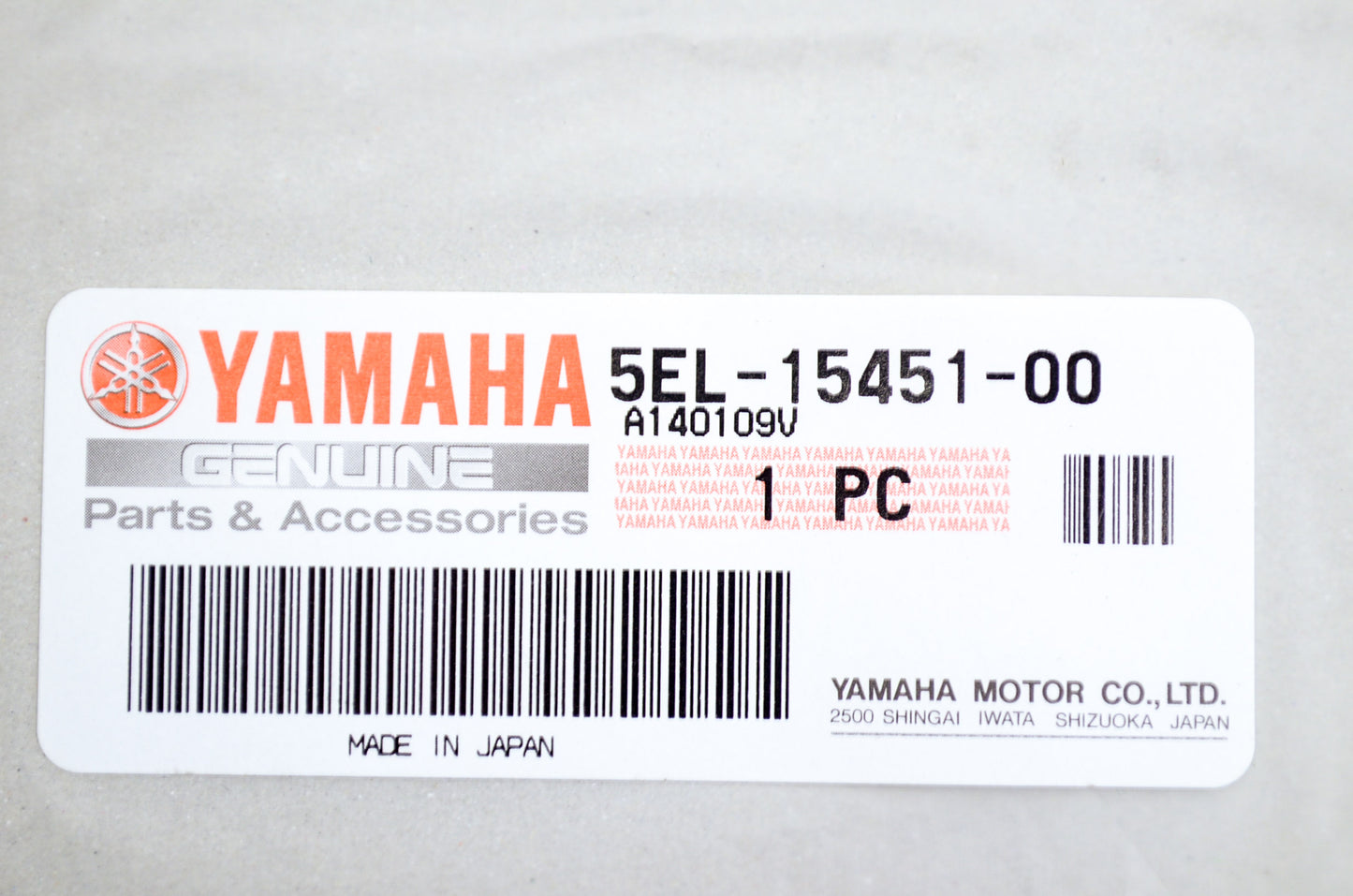 New OEM Yamaha 5EL-15451-00-00 Crankcase Gasket NOS