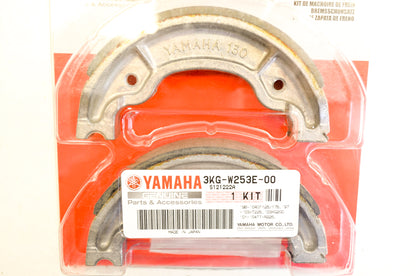 OEM Yamaha 3KG-W253E-00-00 Brake Shoe Kit NOS
