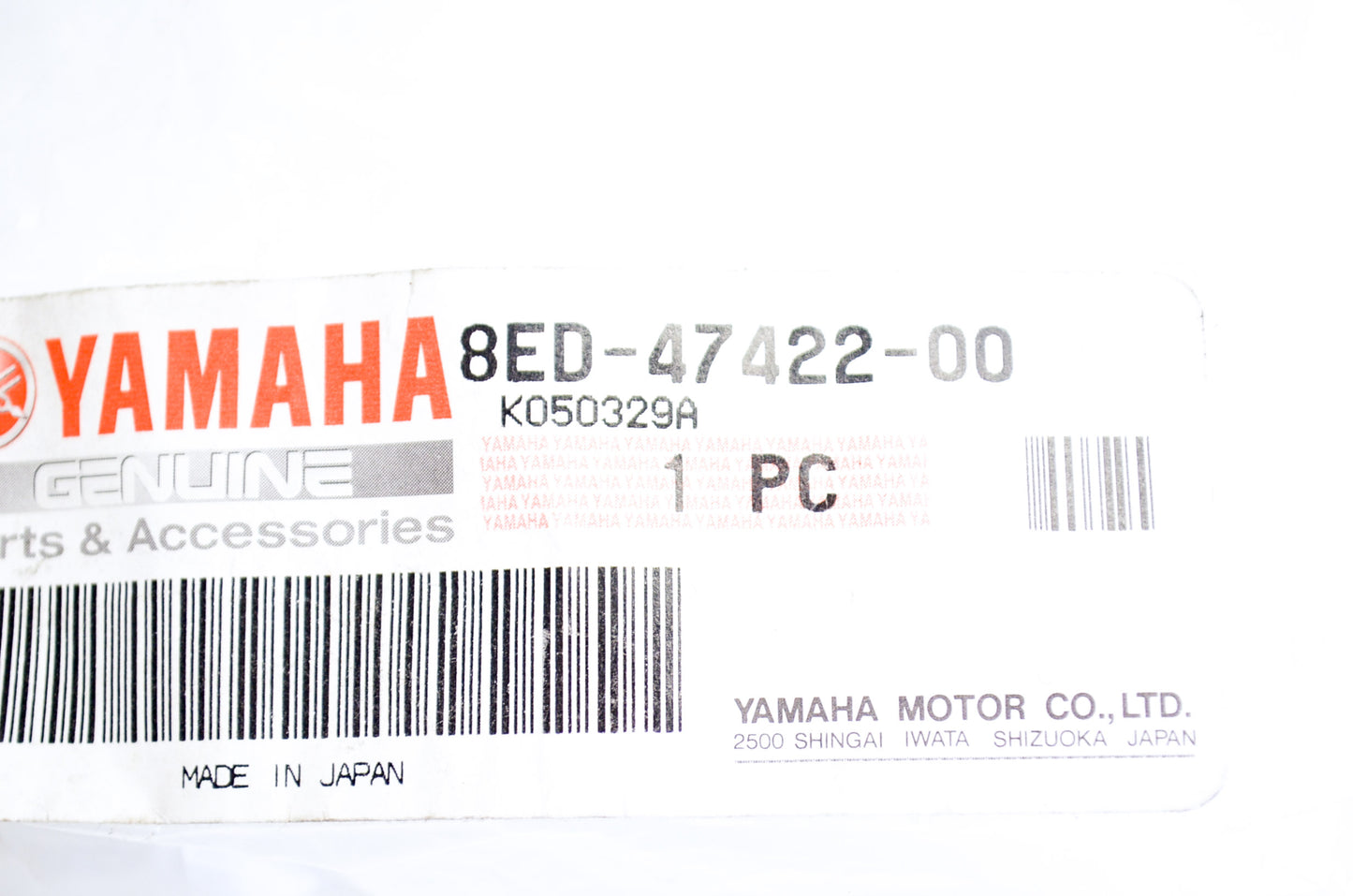 OEM Yamaha 8ED-47422-00-00 Sliding Runner 2 NOS