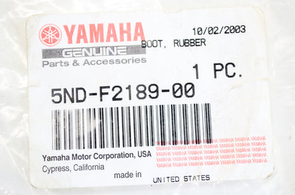OEM Yamaha 5ND-F2189-00-00 Rubber Boot