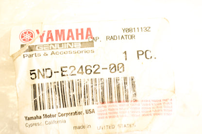 OEM Yamaha 5ND-E2462-00-00 Radiator Cap NOS