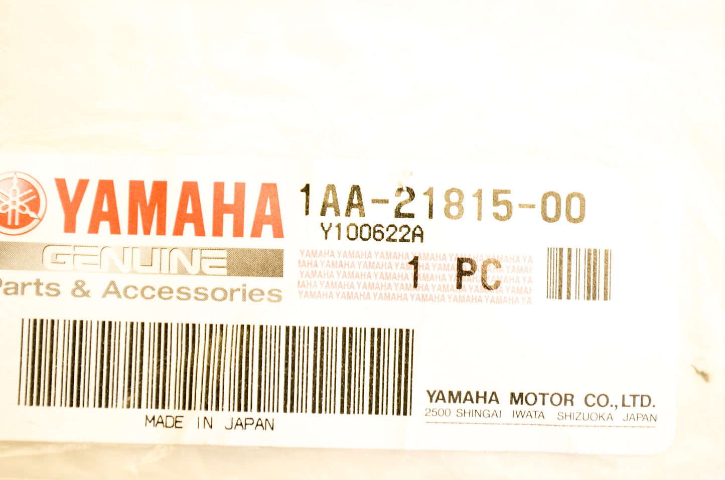 OEM Yamaha 1AA-21815-00-00 Cap NOS