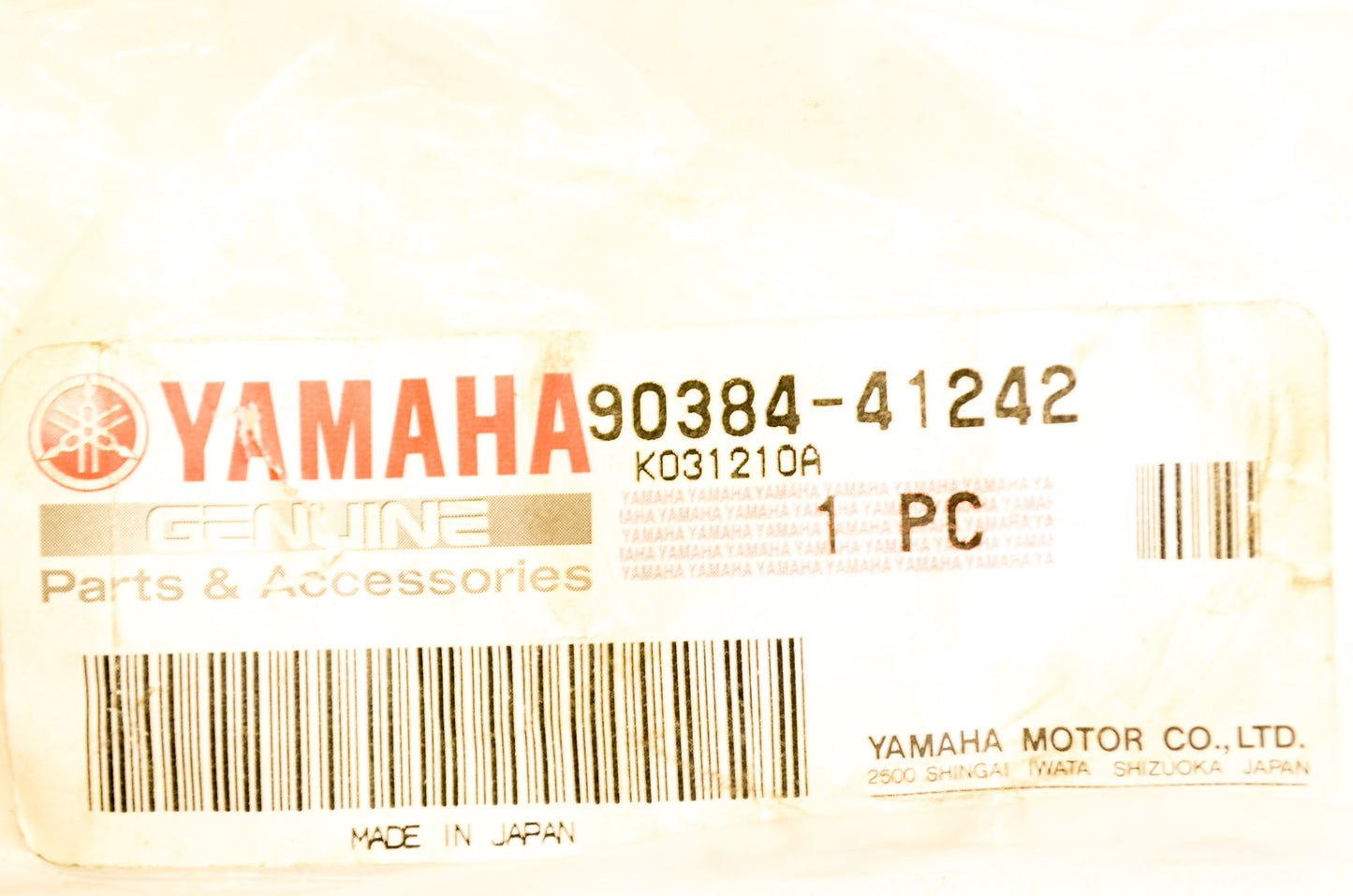 OEM Yamaha 90384-41242-00 Bimetal Form Bushing NOS
