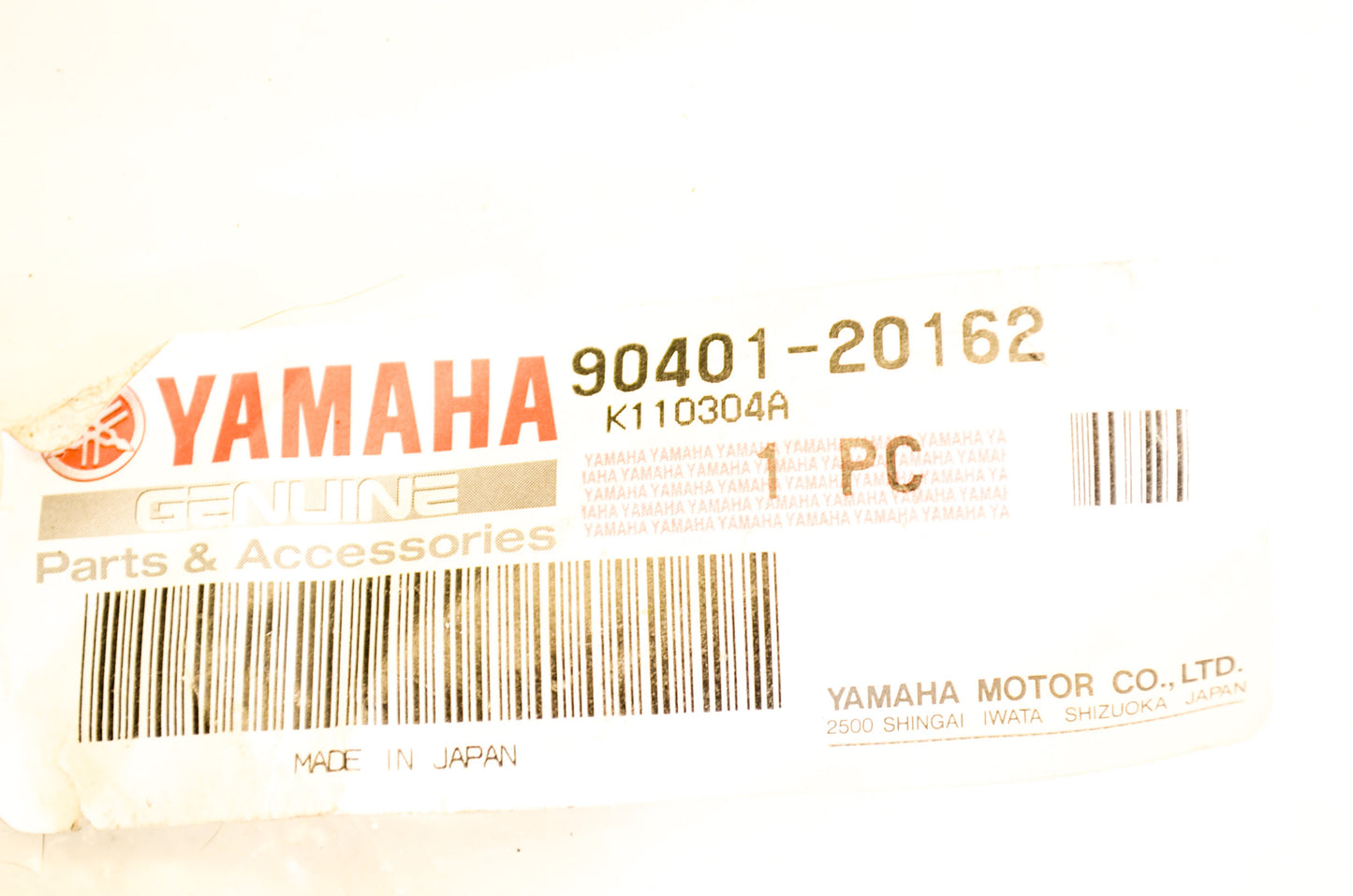 OEM Yamaha 90401-20162-00 Union Bolt (4KM) NOS
