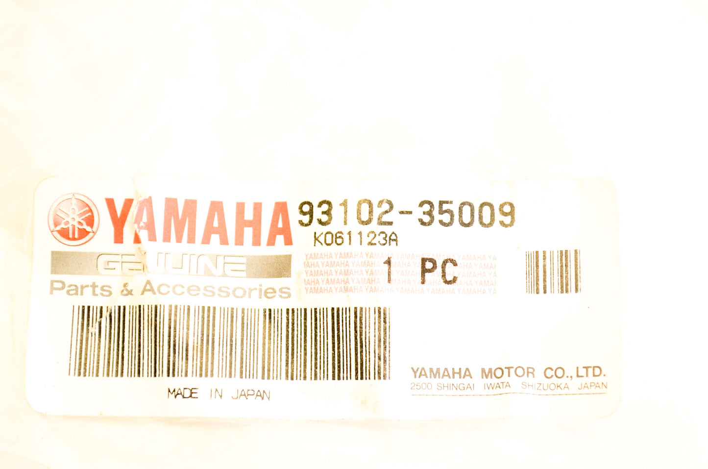 New OEM Yamaha 93102-35009-00 Oil Seal NOS