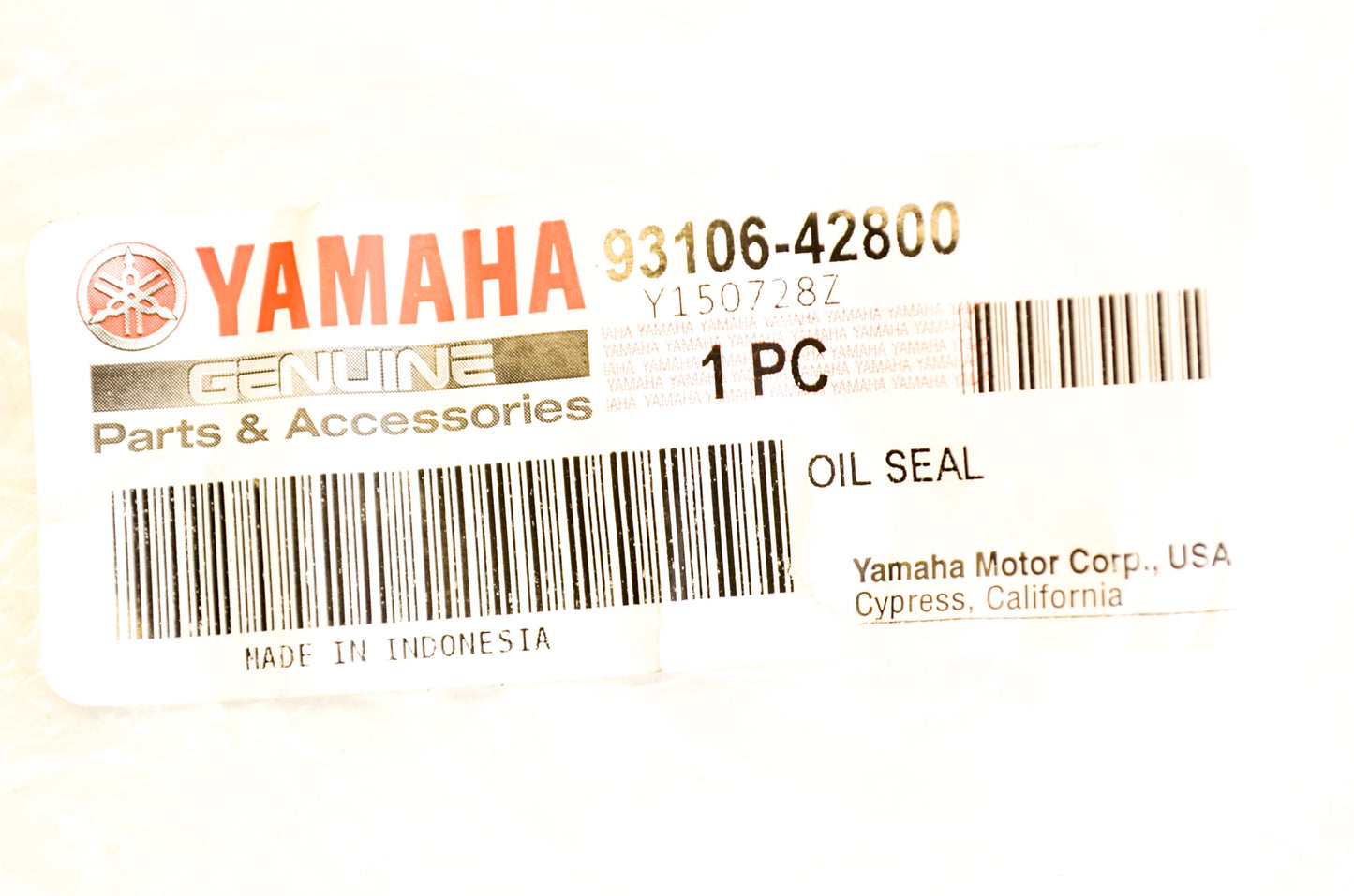 New OEM Yamaha 93106-42800-00 Oil Seal NOS