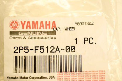 OEM Yamaha 2P5-F512A-00-00 Wheel Cap NOS