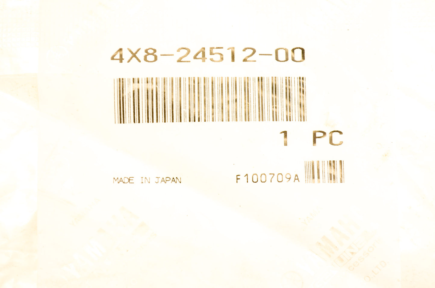 OEM Yamaha 4X8-24512-00-00 O-Ring NOS