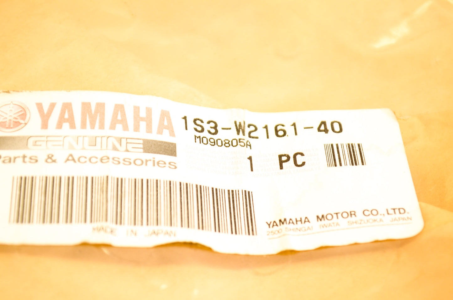 OEM Yamaha 1S3-W2161-40-00 Rear Fender NOS