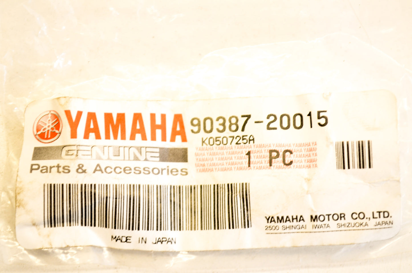 OEM Yamaha 90387-20015-00 Collar