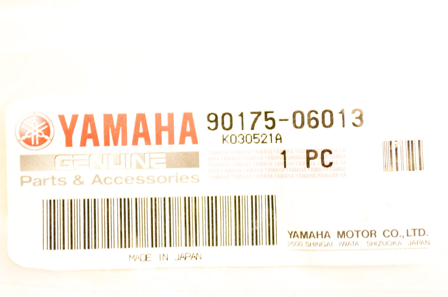 OEM Yamaha 90175-06013-00 Wing Nut NOS