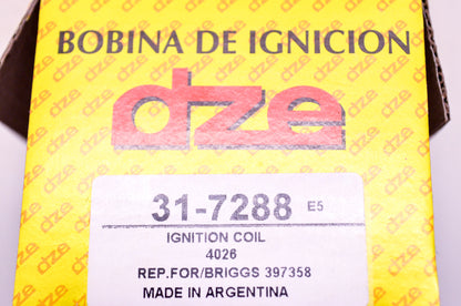 New Rotary DZE Ignition Coil Assembly NOS