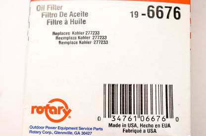 New Rotary Oil Filter Kohler NOS