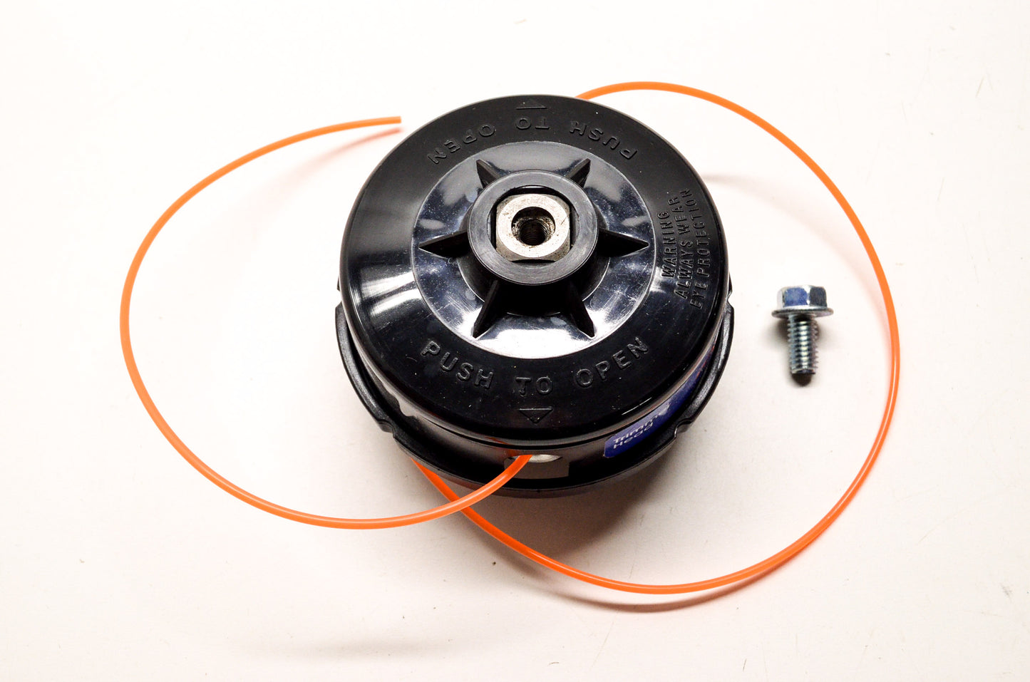 New Rotary Bump & Feed Trimmer Head Kit w/ 8mm x 1.25 FLH Arbor Bolt NOS