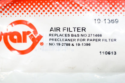 New Rotary Foam Air Filter Precleaner 19-2788 19-1396 NOS