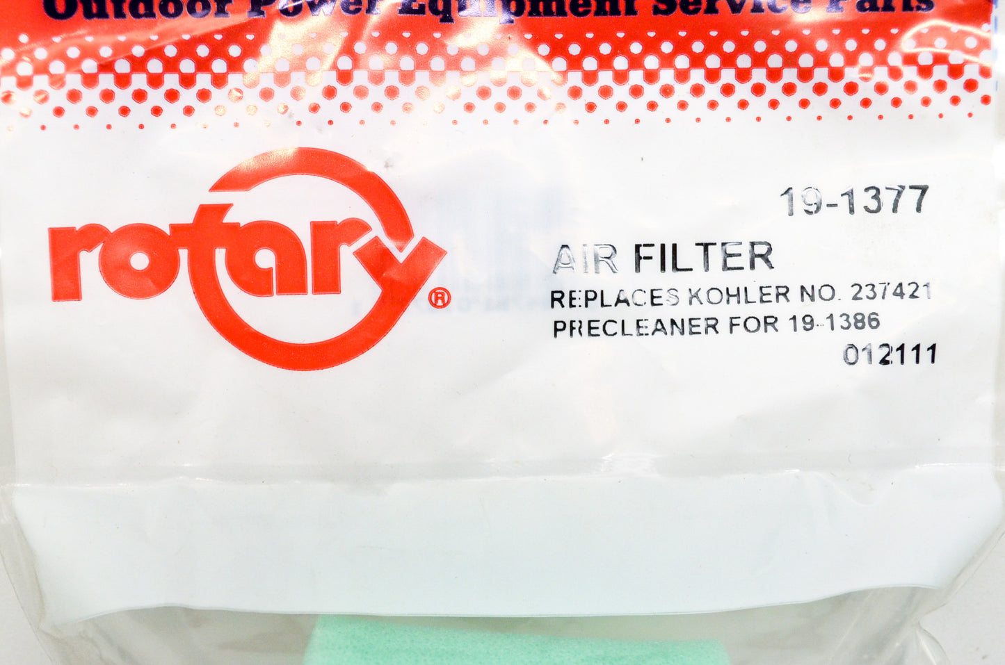 New Rotary Foam Air Filter Kohler Precleaner for 19-1386 NOS