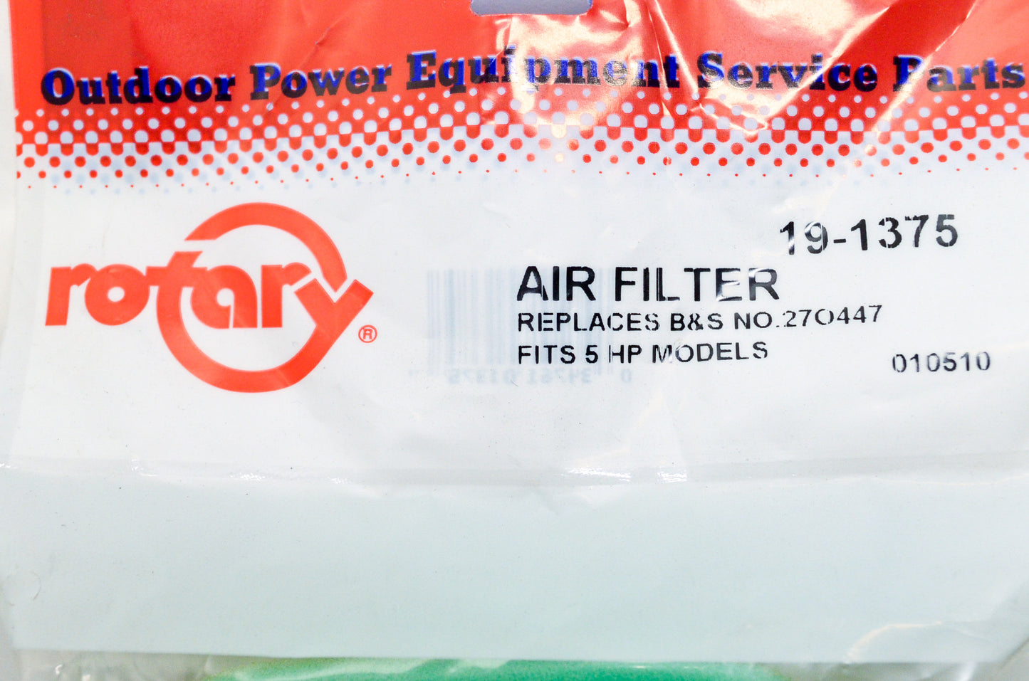 New Rotary Foam Air Filter 5 HP Models NOS