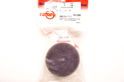 New Rotary Foam Air Filter Tecumseh 3 - 8 HP Engines NOS