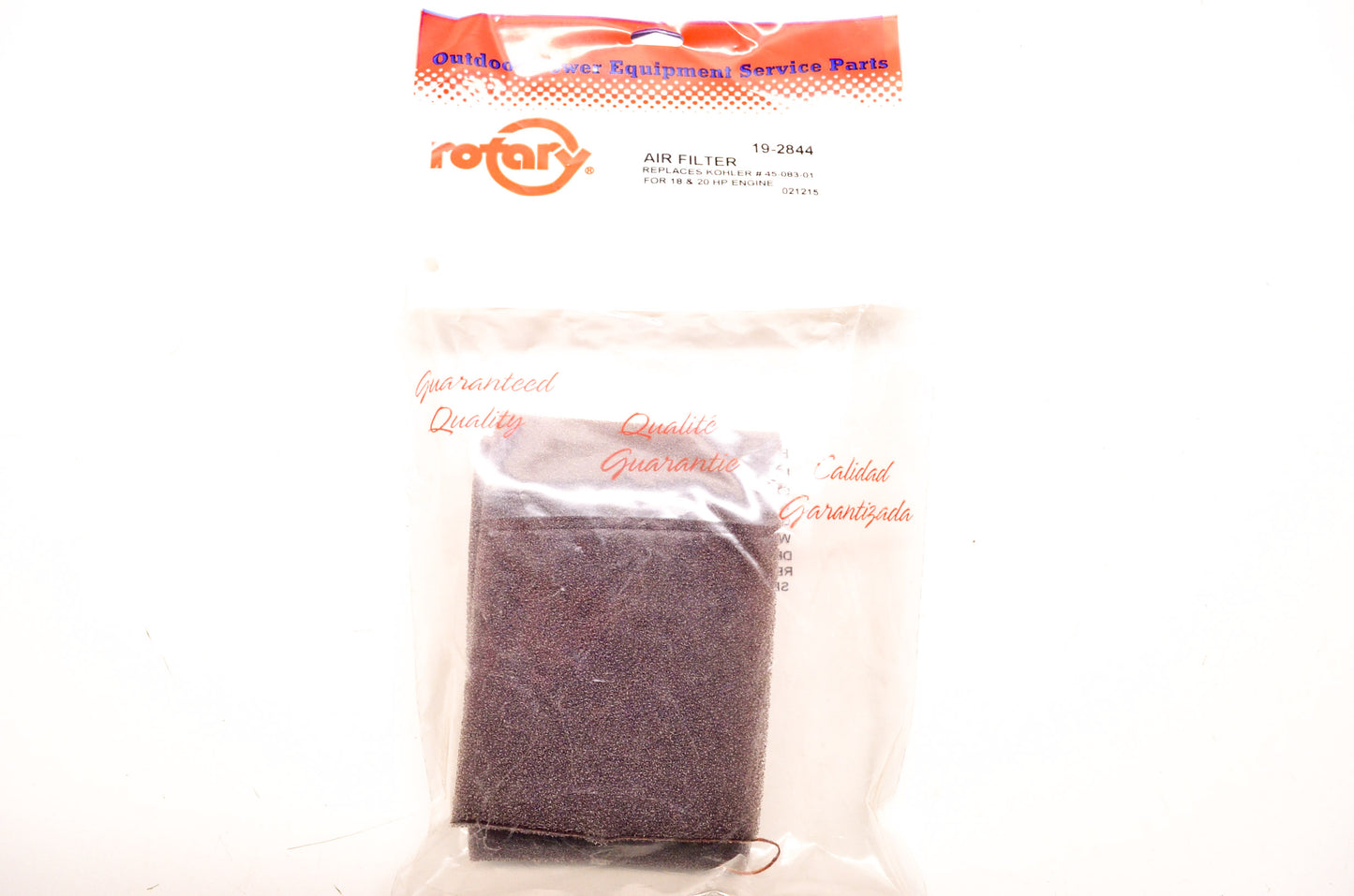 New Rotary Foam Air Filter Kohler 18 & 20 HP Engines NOS