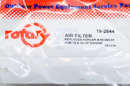 New Rotary Foam Air Filter Kohler 18 & 20 HP Engines NOS