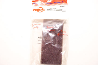Rotary 19-6606, 12-083-08, 6606 Foam Air Filter Kohler Wrap for 19-6605 NOS