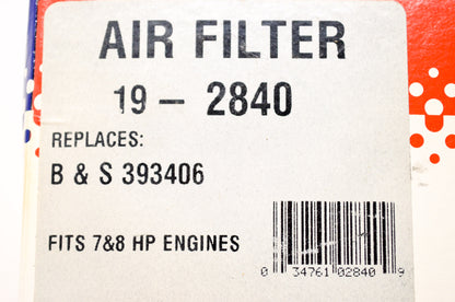 New Rotary Air Filter 7 & 8 HP NOS