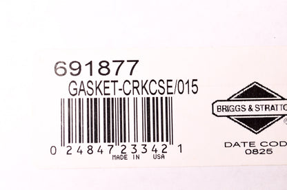 New Briggs & Stratton Crankcase Gasket NOS