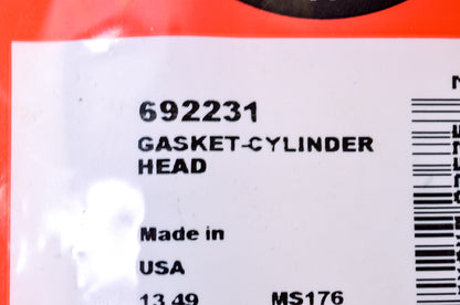 New Briggs & Stratton 692231 Cylinder Head Gasket NOS