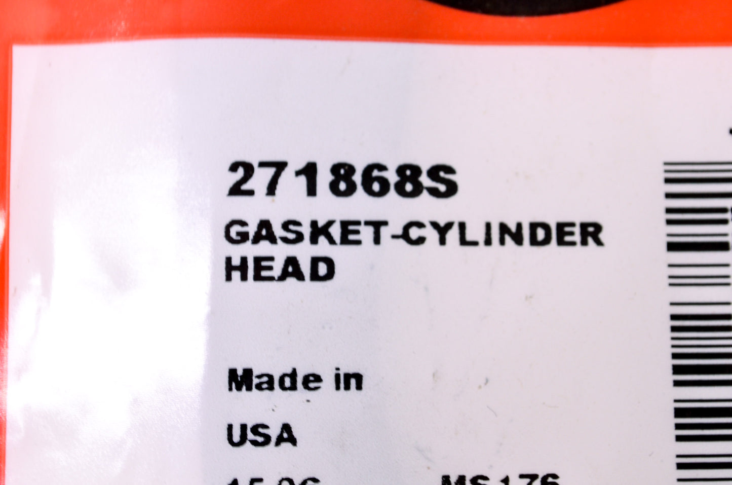 New OEM Briggs & Stratton 271868S Cylinder Head Gasket NOS