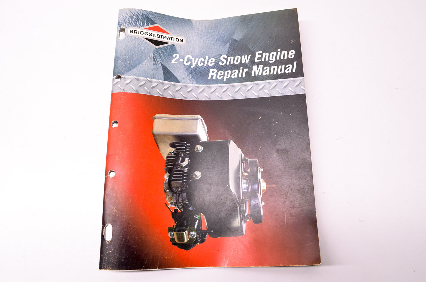 New Briggs & Stratton 2-Cycle Snow Engine Repair Manual NOS