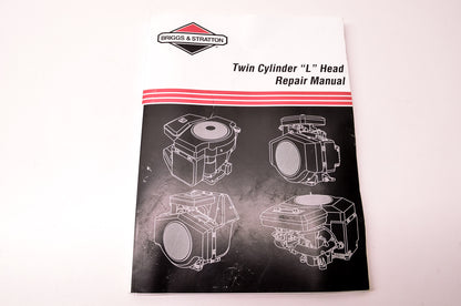 New Briggs & Stratton Twin Cylinder 'L' Head Repair Manual NOS