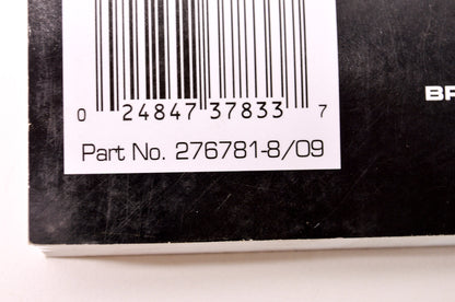 New Briggs & Stratton Single Cylinder OHV Air-Cooled Engine Manual NOS