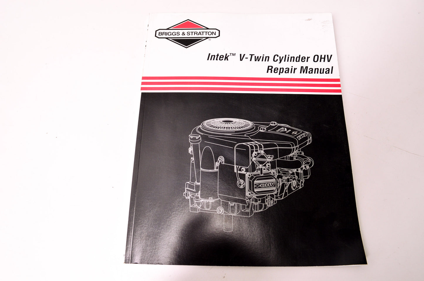 New Briggs & Stratton Intek V-Twin Cylinder OHV Repair Manual NOS