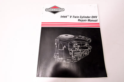 New Briggs & Stratton Intek V-Twin Cylinder OHV Repair Manual NOS