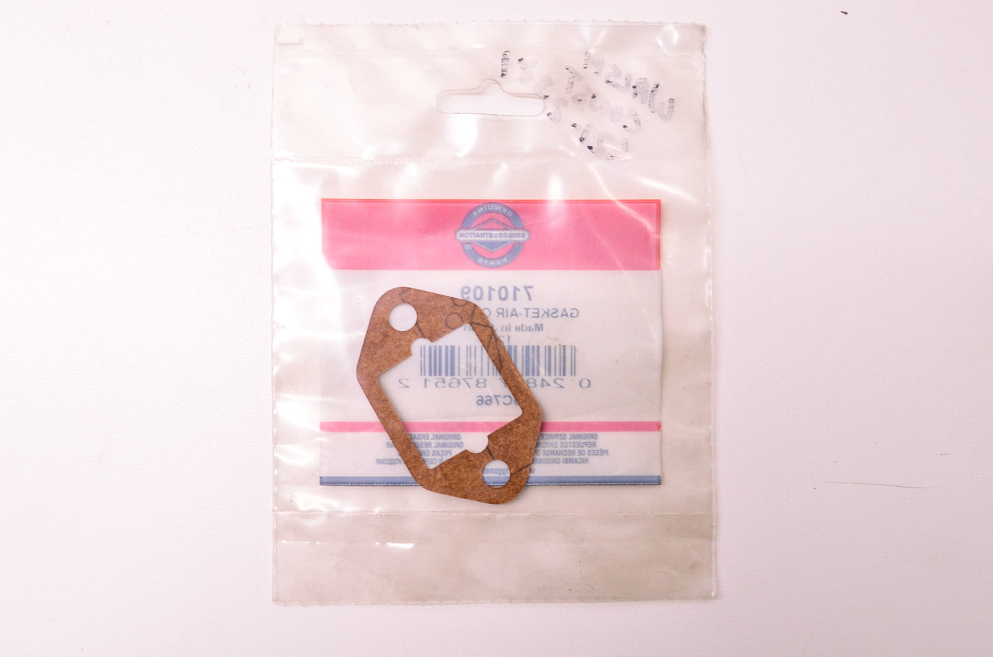 OEM Briggs & Stratton 710109 Air Cleaner Gasket NOS