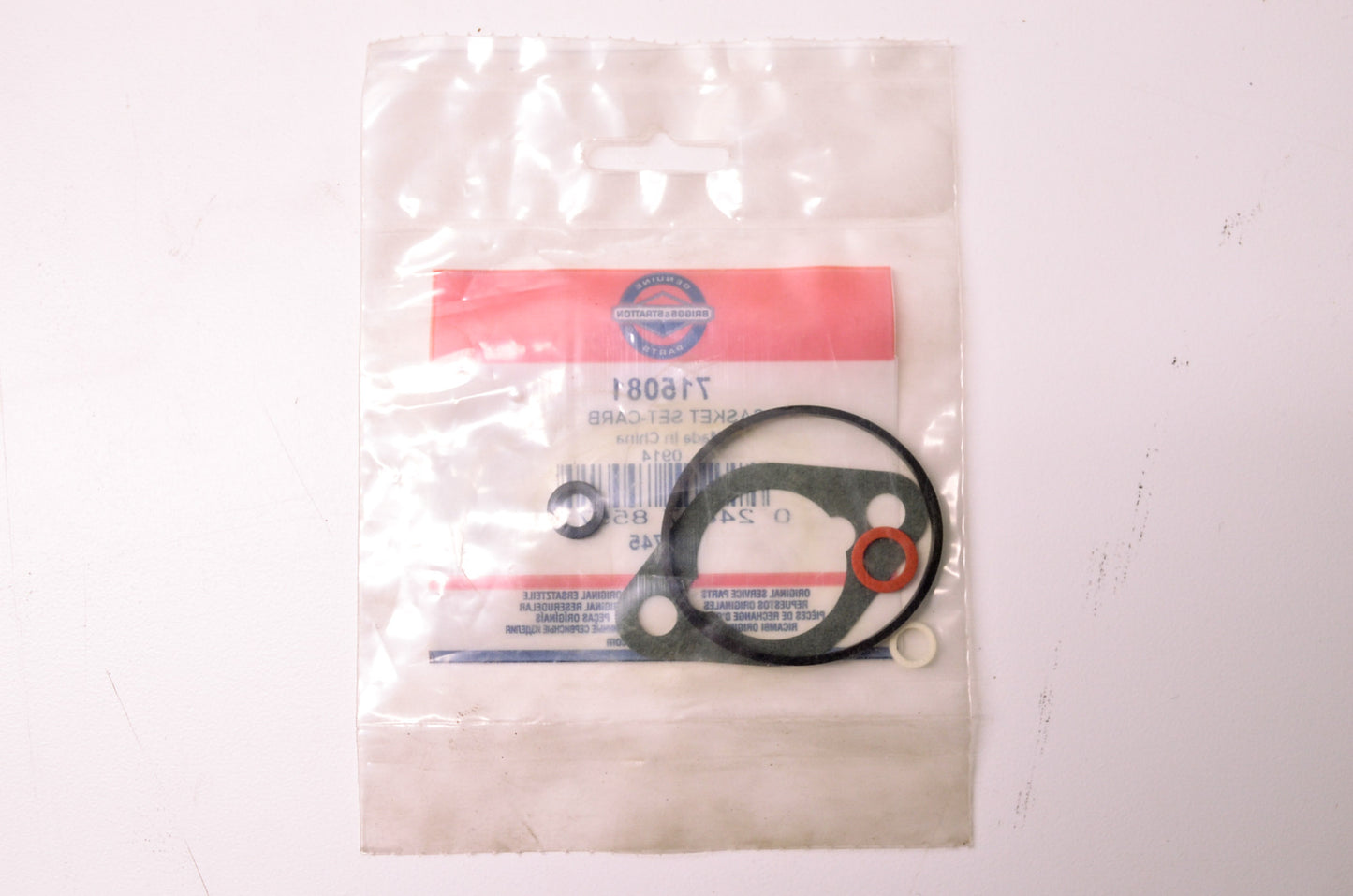 New Briggs & Stratton Carburetor Gasket Kit NOS