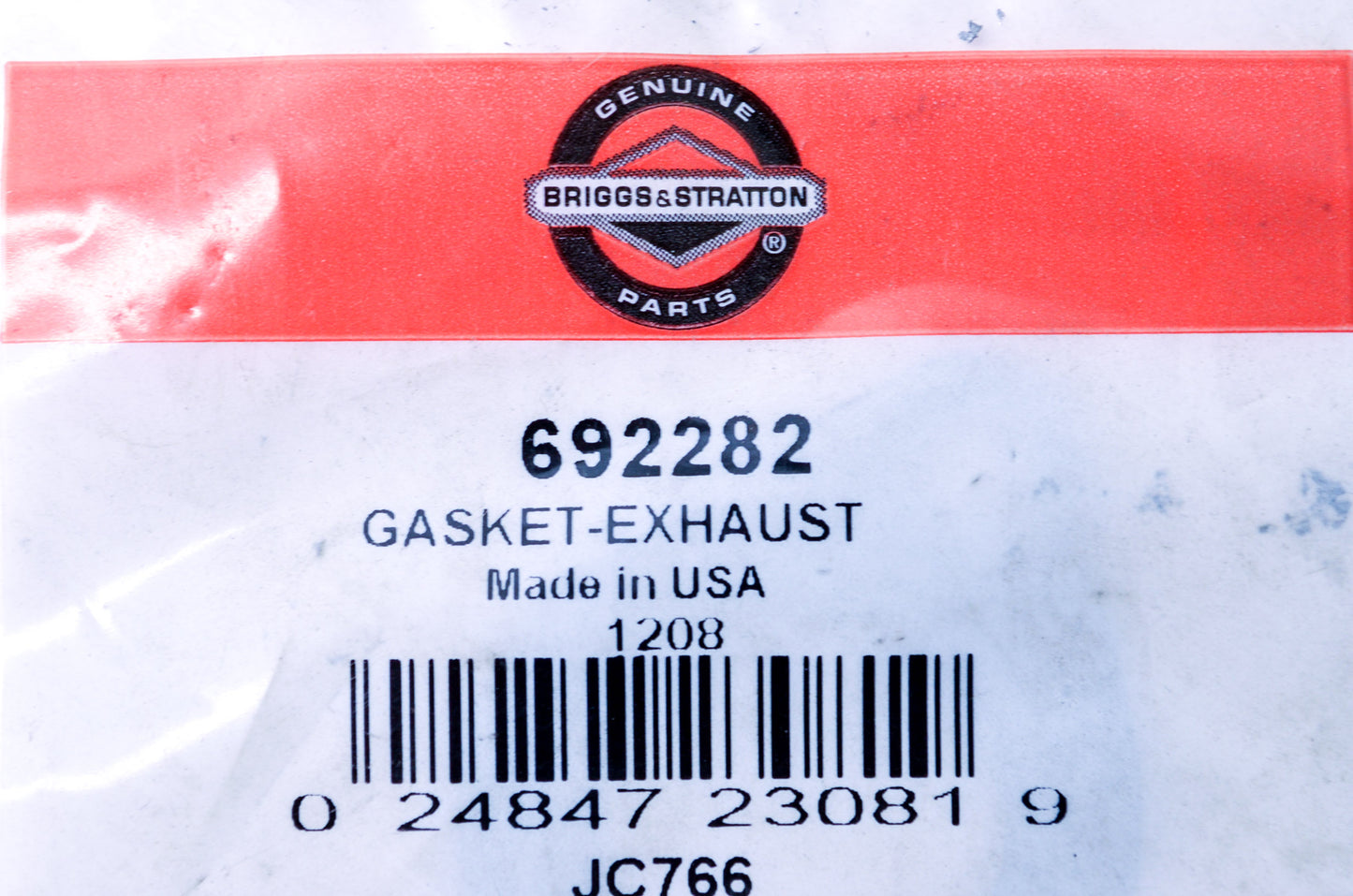 New Briggs & Stratton 692282 Exhaust Gasket NOS