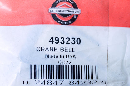 New Briggs & Stratton 493230 Bell Crank Kit NOS