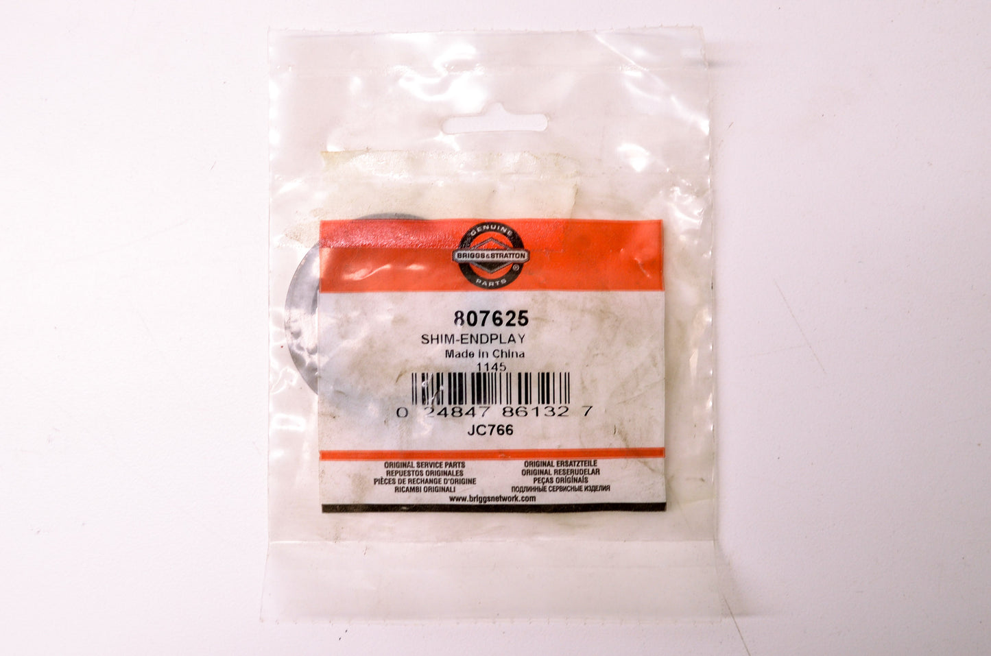 New Briggs & Stratton Endplay Shim Kit NOS