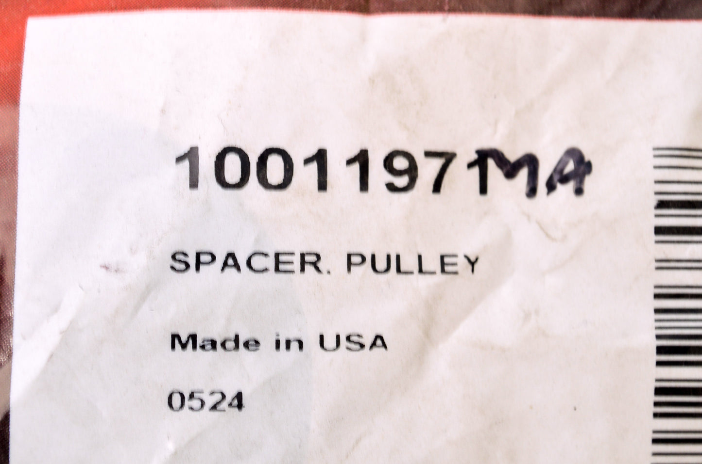 New Briggs & Stratton Pulley Spacer NOS