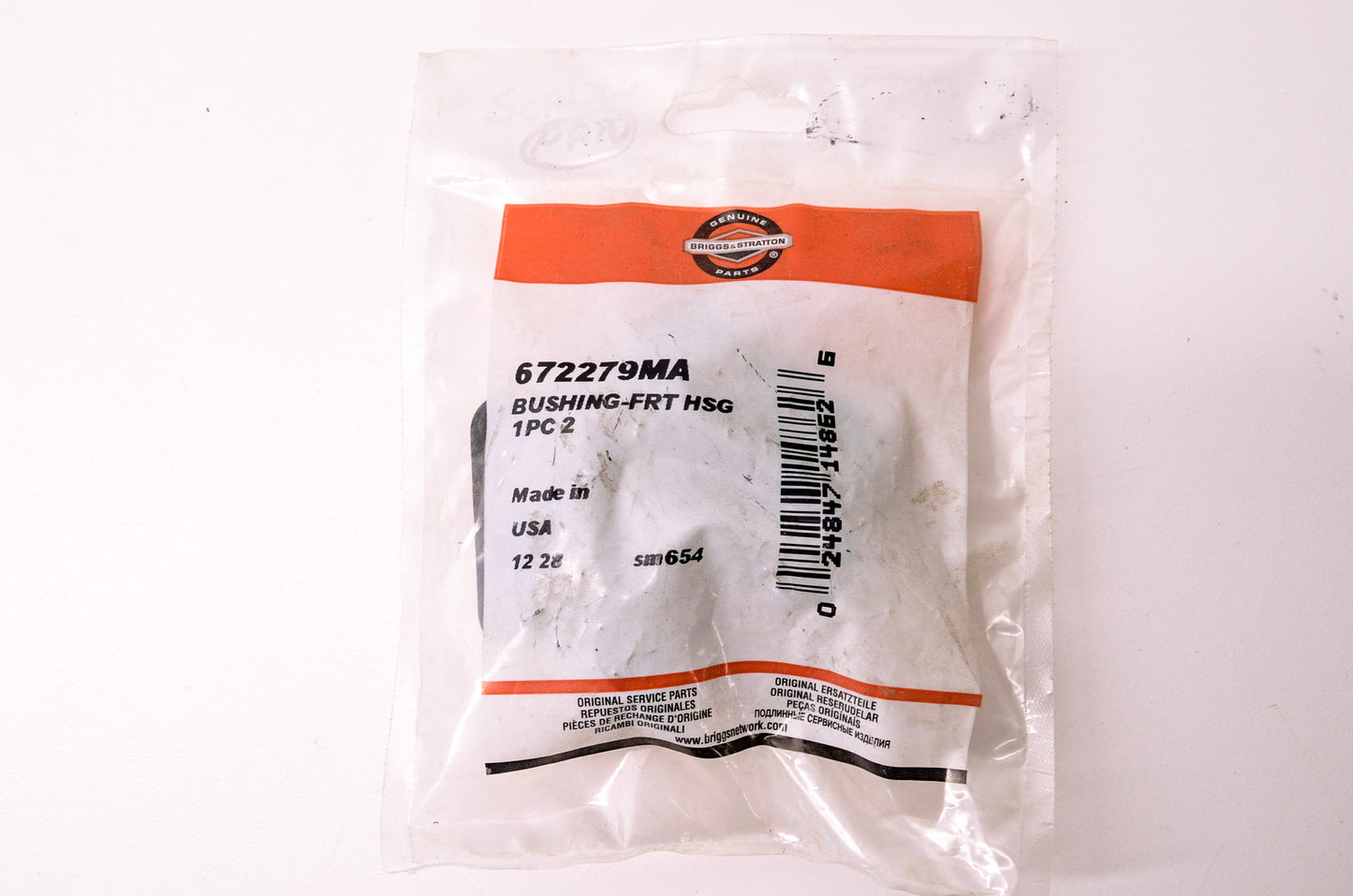 OEM Briggs & Stratton 672279MA Front Housing Bushing NOS